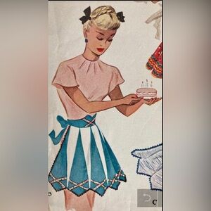 McCalls Aprons Vintage Pattern!